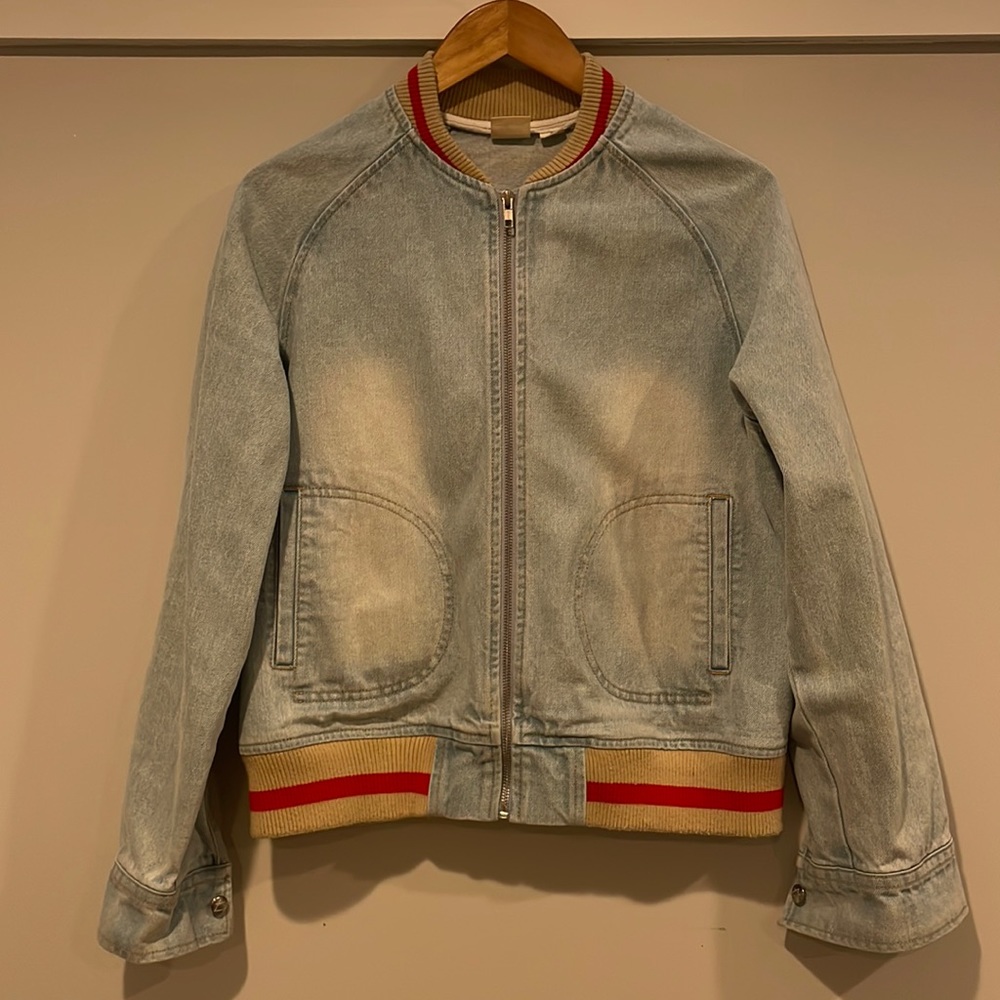 SOMEDAYS LOVIN GIVE ME THRILLS DENIM JACKET